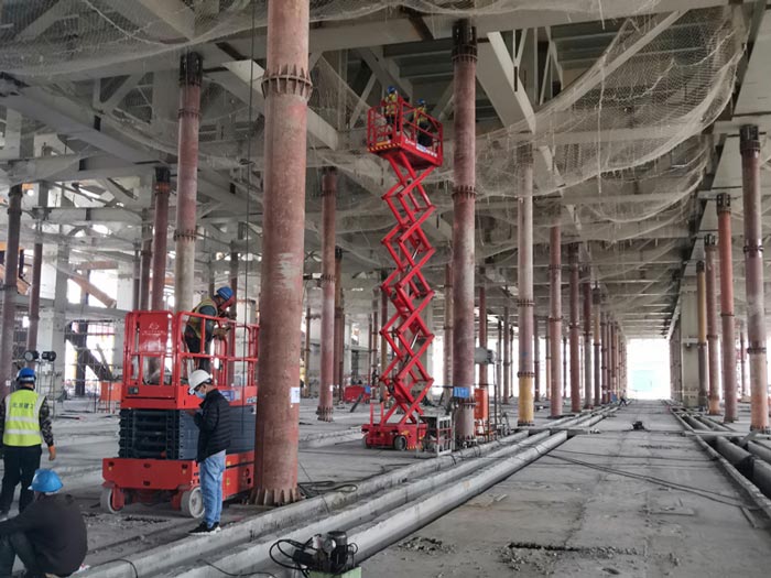 XK平台-XK（中国）
高空作业车为北京冬奥会项目建设加速